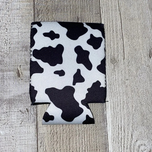 Cow print beer coozie holder - Picture 3 of 4